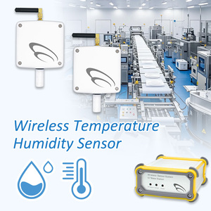 Industrial Workshop Environment Monitoring <b>Wireless</b> TH Sensor Real-time Temp Humidity Data Remote Online Checking - Product Image 1