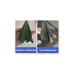 米国農場スタイル 6フィート 亜鉛メッキ Tポスト 緑色金属製 ファームフェンス ピケットアイアン 3Dモデル 加圧処理木材 住宅建設現場！ - Product Image 5