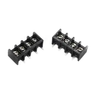 7.62mm 8.25mm pitch PCB Barrier Terminal Block Connector din rail