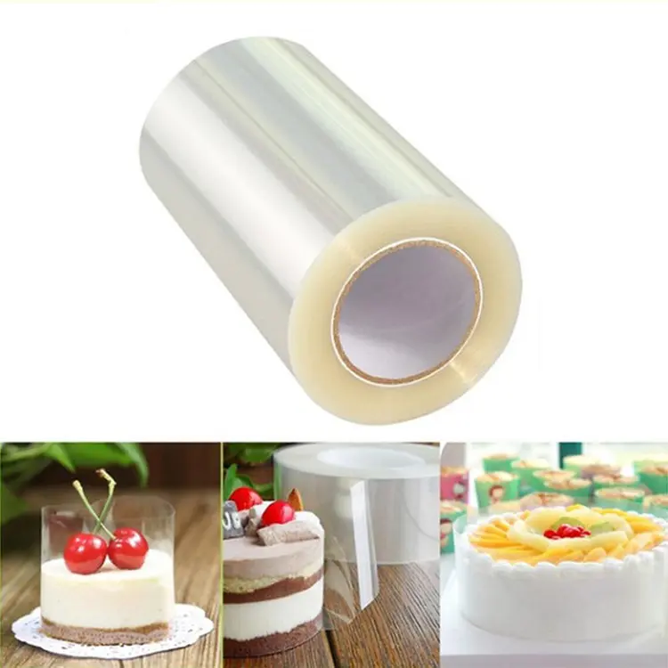 Transparent Mousse Cake Edges Wrap Dessert Surrounding DIY Baking Bounded Film Candy Cake Edge Band Packaging Decoration Tools