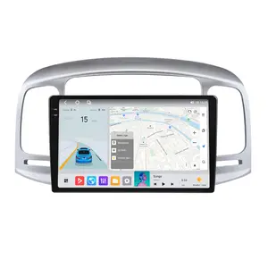Mekede แอนดรอยด์12 8 + 128G วิทยุพารา autoradio สำหรับ Hyundai Accent 2006-2011 pantalla Para autoradio ADAS DVR Car GPS