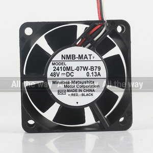 Gốc Nmb 5V 12V 24V Dc48v 0.13A <span class=keywords><strong>AC</strong></span> EC 6025 60x60x25mm 6cm bóng đôi mang biến tần ba dây 2410ml-07w-b79 Quạt làm mát - Product Image 4