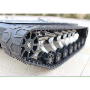 Plataforma Robótica con Chasis de Orugas de Goma, con Cámara y Antenas para Patrullaje de Seguridad - Product Image 3