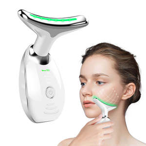 Máquina Portátil de Masaje Facial y de Cuello con Cabezal Ergonómico para Relajación y Belleza en Casa - Product Image 2