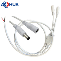 AOHUA 0,2 0,3 0, 5 1m Kabel 12V 24V LED-Streifen licht Stecker Buchse 2,1mm 2,5mm DC-Stecker