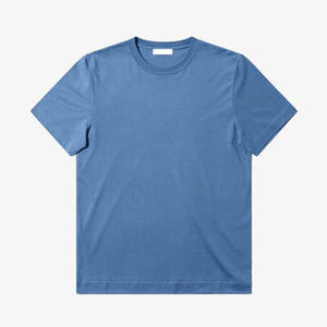 Camiseta de lana merino de alta calidad para hombre, talla grande, transpirable, cuello redondo, camiseta de verano para hombre - Product Image 1
