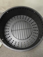 Brasero moderne autoportant de grande qualité en acier inoxydable, sans fumée, pour brûler du bois, portable, pour le camping en plein air, barbecue