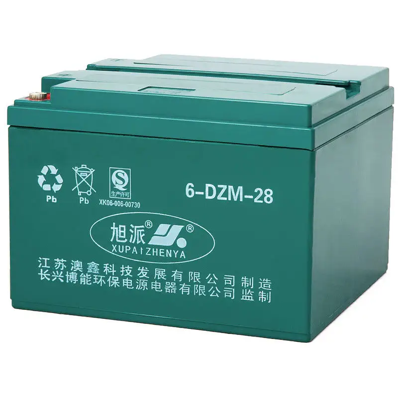 सस्ते लेड एसिड बैटरी 6-DZM-32 (12v32ah) लोन्सिन स्पेयर पार्ट्स