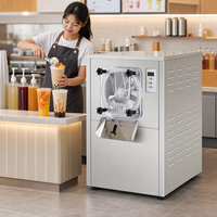 Machine à glace dure professionnelle pour comptoir de desserts de salon de thé, machine à gelato pour chaînes de cafés et magasins en franchise