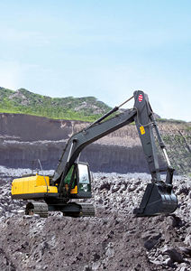 KM150 Hyundai <span class=keywords><strong>Excavator</strong></span> Cummins Engine Capacidad de 15 toneladas Rueda 1 año EPA Euro 5 Hidráulico Envío gratis Nueva bomba Caja de cambios - Product Image 2