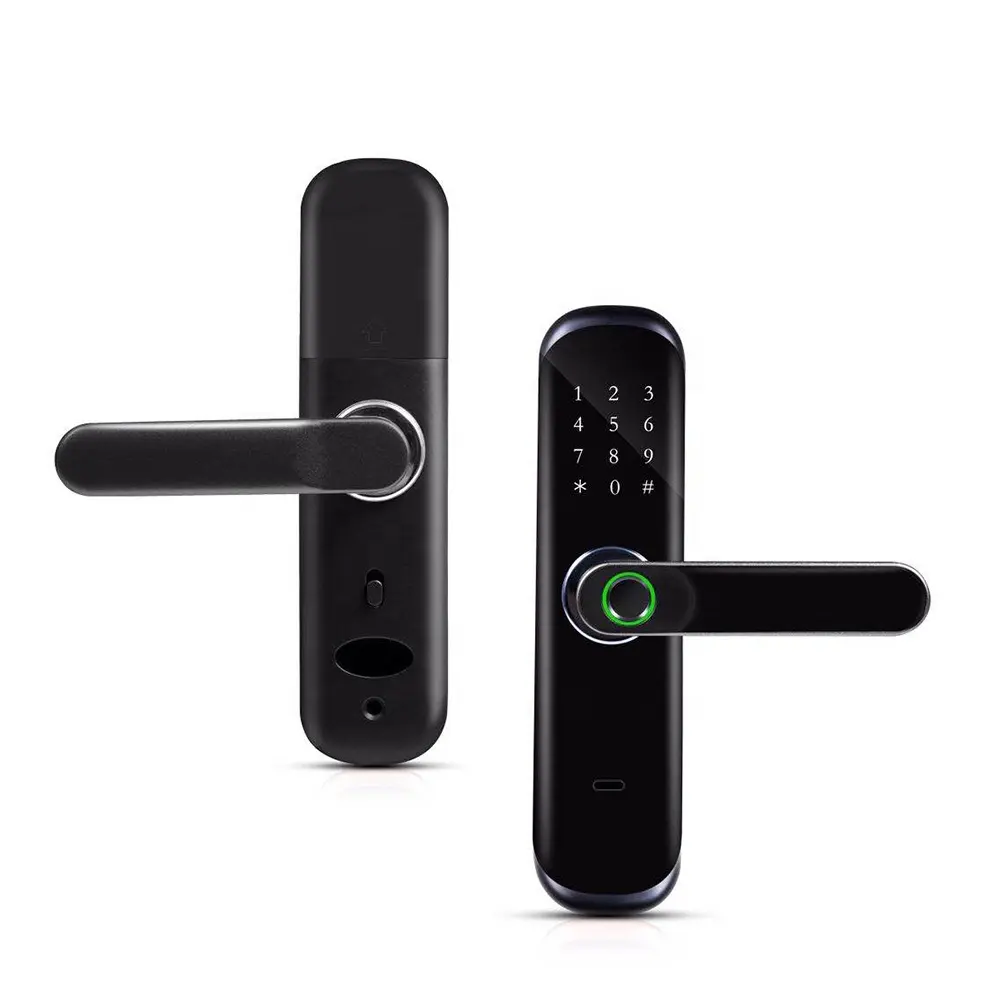 Fingerprint Smart Biometric Lock Quick Access Keyless Security Anti-Theft Door Lock Smart PST-HR01