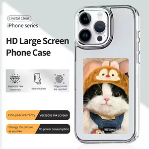 NFC 4 màu điện thoại kỹ thuật số trường hợp đối với <span class=keywords><strong>iPhone</strong></span> 13 14 15 16 Pro Max E-ink điện thoại trường hợp nhà máy trực tiếp bán buôn điện thoại thông minh trường hợp - Product Image 2