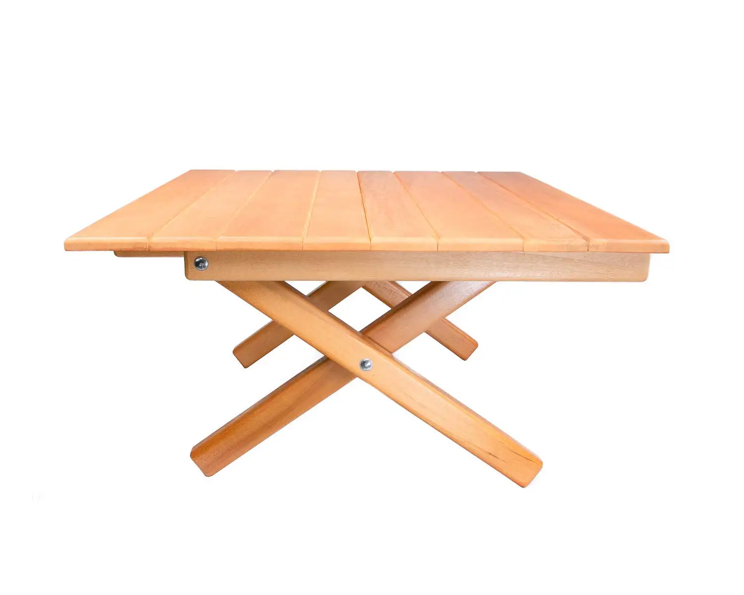 Tabela de acampamento ao ar livre, mesa de madeira portátil, piquenique, fácil de configurar