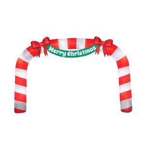 <span class=keywords><strong>6M</strong></span> <span class=keywords><strong>Inflatable</strong></span> Santa Cổng Tò Vò trang trí sự kiện tùy chỉnh <span class=keywords><strong>Inflatable</strong></span> vòm bơm hơi khổng lồ giáng sinh vòm - Product Image 5