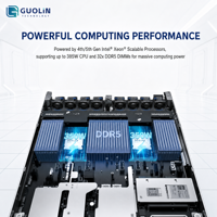 FusionServer 5298 V7 4U 2路机架式服务器 高扩展性 PCIe 5.0 适用于大容量对象存储 企业级文件服务器