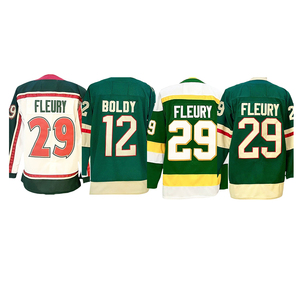 2025 nuova maglia da Hockey su ghiaccio cucita ALL Style Minnesota 97 Kirill Kaprizov 29 Marc-Andre Fleury 7 Brock Faber - Product Image 4