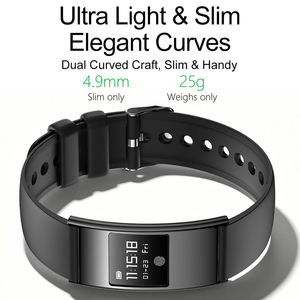 Braccialetto Intelligente QW800 IP68 Impermeabile, Monitoraggio Frequenza Cardiaca e Sonno, Fitness Tracker per Uomini e Donne - Product Image 6
