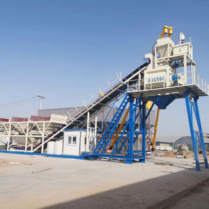 Vorgefertigte mobile Beton mischa nlage Automatische Steuerung 30 50 60M ³ Kapazität Beton mischa nlage - Product Image 1