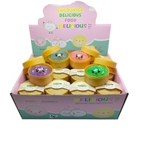 Nouveaux jouets anti-stress populaires et mignons : Jouet à presser en forme de boulette souriante, balles anti-stress colorées, jouet sensoriel - Vente en gros