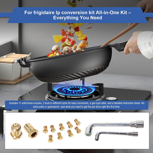 ชุดแปลงแก๊สธรรมชาติเป็นโพรเพน LPG ใช้ได้กับเตาแก๊ส Frigidaire <span class=keywords><strong>Electrolux</strong></span> LP4/5 ซีรีส์ แทนที่รุ่น 4980407 - Product Image 6