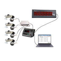 Sensor de Fuerza y Celda de Carga RS232 con Pantalla Grande de 5 Pulgadas YHL para Báscula de Plataforma