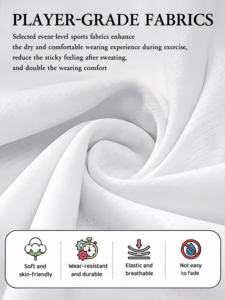 Shorts de football pour hommes style brésilien SMVP, qualité thaïlandaise originale, édition fan 2026, séchage rapide, respirant, 100 % polyester - Product Image 6