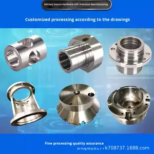 Máquina de Torno <span class=keywords><strong>CNC</strong></span> de China para Torneado de Aleación de Aluminio, Prototipos, Producción en Lotes, Piezas de Mecanizado <span class=keywords><strong>CNC</strong></span> de Precisión OEM - Product Image 2