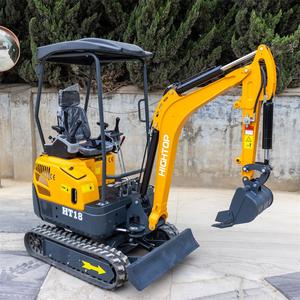 Mini Graafmachines Giek Swing 1.6 Ton 1.8 Ton 2ton Digger Cabine Crawler Digger Escavatore Mini Excavadora - Product Image 2