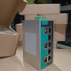Conmutador Ethernet Industrial EDS-208A de 5 Puertos con Fuente de Alimentación de 24V - Product Image 1