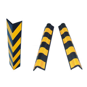 Protector de esquina de seguridad de estacionamiento de goma de longitud estándar en stock, Protector de <span class=keywords><strong>pared</strong></span> para advertencia de garaje - Product Image 3