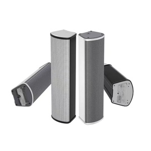 Haut-parleur <span class=keywords><strong>colonne</strong></span> professionnel étanche IPX6, système PA Hi-Fi 2 voies, 70V 100V, en aluminium, à montage mural, pour sonorisation publique - Product Image 1