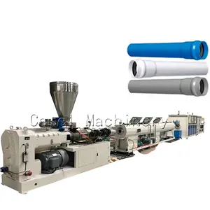 Hot Sell Pvc Upvc Cpvc Pipe 16-110mm Pvc Drainage and Sewer Pipe Making Machine/Water Supply Pipe Production and Extrusion Line