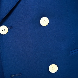 Tùy Chỉnh bespoke Người Đàn Ông Của Đôi Ngực Hải Quân Len Vải Mỏng Phù Hợp Với Mới Nhất Thiết Kế Kinh Doanh Phù Hợp Với Với Cộng Với Kích Thước <span class=keywords><strong>Blazer</strong></span> Và Quần - Product Image 4