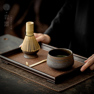 Ensemble de bols à matcha Shangyan en grès, accessoires durables pour la cérémonie du thé, origine Dehua, collection Printemps 2026 - Product Image 3