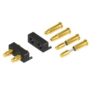 ADB Edinburgh Pogo Pin Spring Pin 1 Position Male Gold Plated High Current Connector - Product Image 4