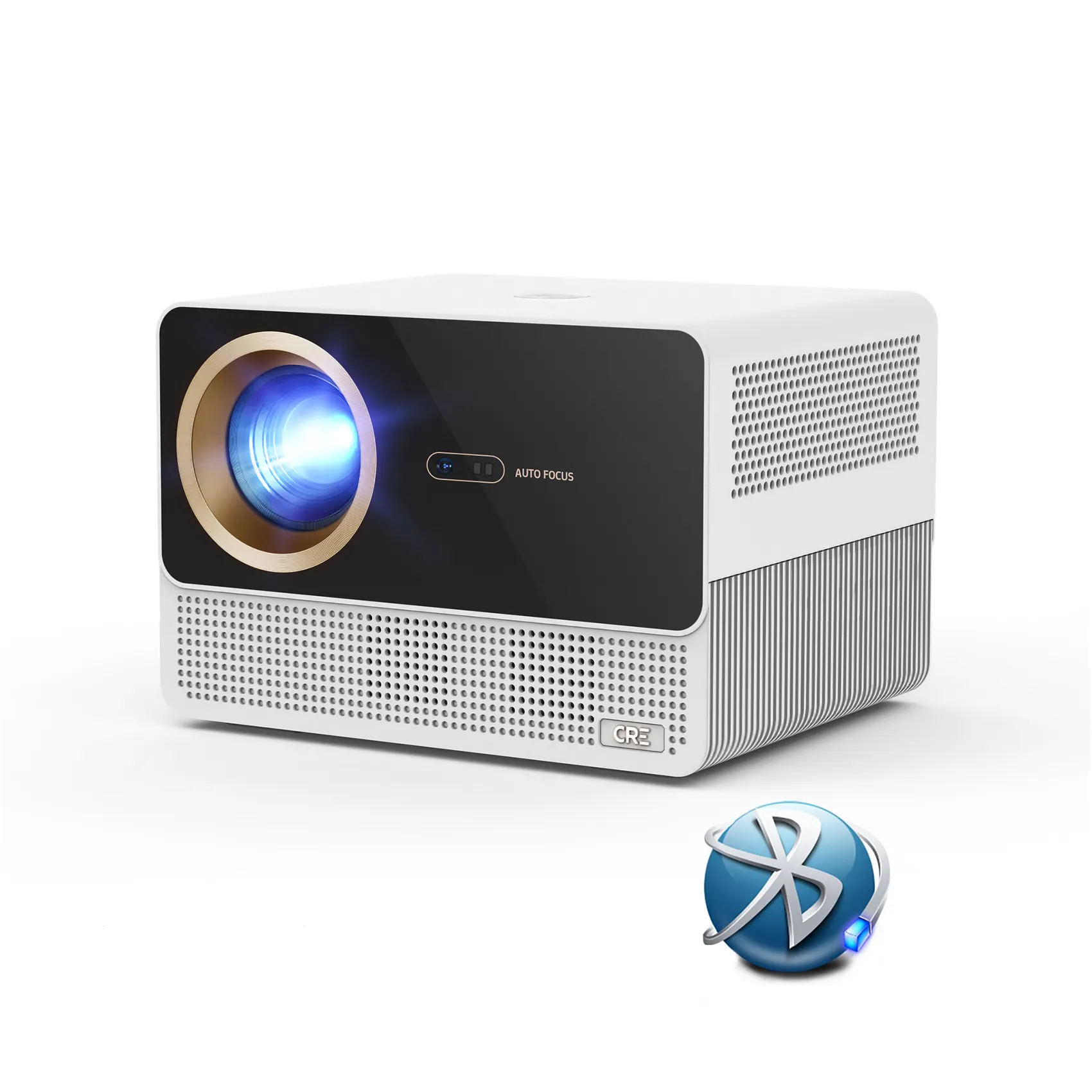 CRE CR67 домашний кинотеатр smart tv full HD proyector контрастный 4K WIFI портативный цифровой светодиодный проектор