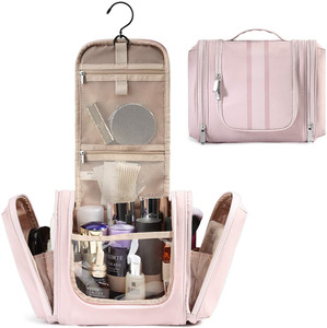 <strong>Hanging</strong> Toiletry Bag Travel Large Wash Bag Waterproof Cosmetic Bag <strong>Makeup</strong> <strong>Organizer</strong> for Women and Men - Product Image 1