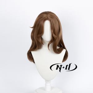 วิกผมคอสเพลย์นักจิตวิทยา ND สีน้ำตาลอ่อน ความหนาแน่น 130% รุ่น ID V คอสเพลย์ <span class=keywords><strong>Ada</strong></span> Mesmer สำหรับงานคอมมิคคอน คอสเพลย์ งานปาร์ตี้ธีม ทนความร้อน - Product Image 3