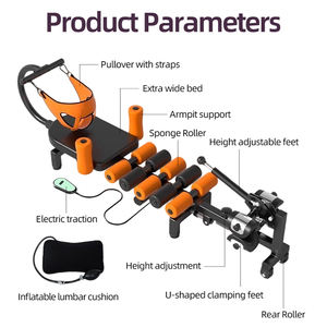 豪華電動牽引ベッド 家庭用牽引矯正装置 脊椎・頸椎牽引矯正器具 - Product Image 2