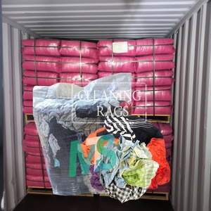 High Cotton Trapos De Limpieza 5kg 10Kg 20kg 25kg Mixed Colored Knit Rags Distribuidora De Trapo Industrial Rags - Product Image 1