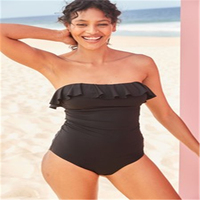 Maillot de bain une pièce pour femme, imprimé floral, avec fermeture éclair, style bikini, tendance et sexy