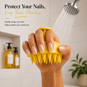 Custom Logo Unisex Silicone Mini <b>Hair</b> <b>Brush</b> 2 in 1 Scalp Massager <b>Brush</b> Cleaning Tool Portable Travel Bath <b>Brush</b> - Product Image 5