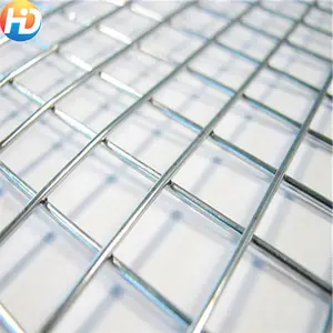 2Mm 2.5Mm 3Mm Kawat 25Mm Lubang Persegi Plastik Dilapisi Kawat Baja Mesh Grid