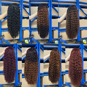 Letsfly Promoción de $72 Pelucas de Cabello Humano 100% Premium 10A de Colores con Cierre de Encaje 4x4 de 18 Pulgadas, Ondas de Agua, Lisas y con Volumen, Venta al por Mayor - Product Image 2