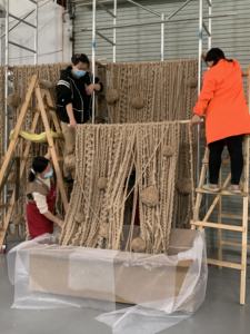 Ekstra besar DIY permadani Macrame Bohemia kustom gantungan dinding untuk dekorasi rumah untuk ulang tahun Hotel restoran toko - Product Image 5