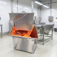 Volledig automatische 80KW roestvrijstalen machine voor het maken van fruitpasta, productielijn 0,5T-50T/H, merk QIANWEI