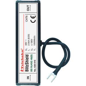 Telebahn 1000M RJ45 PoE SPD dòng dữ liệu Ethernet bảo vệ tăng Lan thiết bị bảo vệ tăng parafoudre arrester supresor de picos - Product Image 3