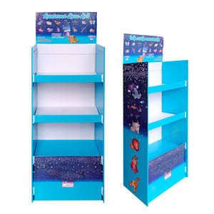 商店零售落地式纸板展示架塔式产品促销弹出式纸板展示架 - Product Image 3