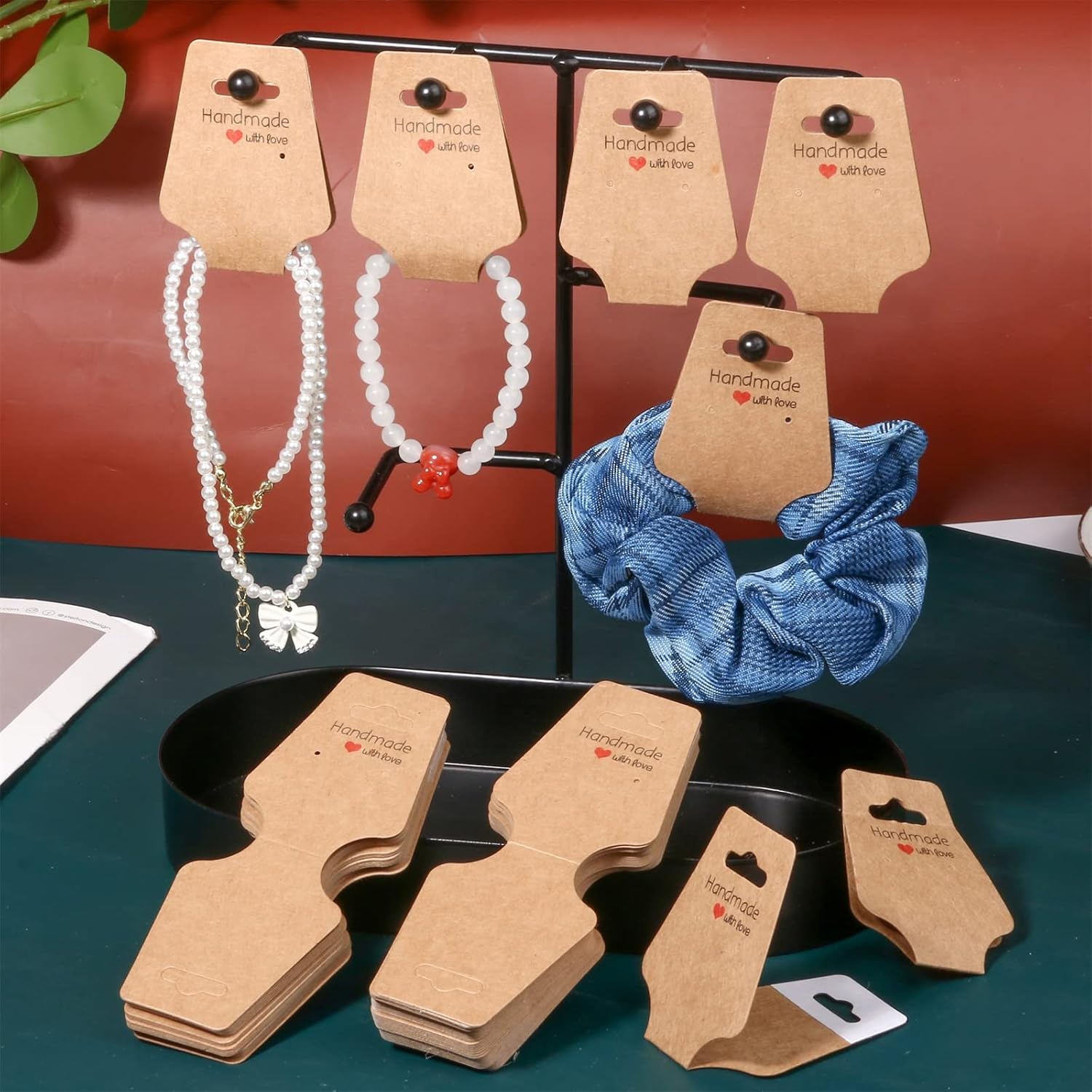 jewelry bracelet display paper holder