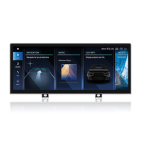 Monitor LCD HD ACAR con Doble Cámara, Sistema de Entretenimiento Android con Pantalla Táctil Inteligente, Visera Solar para Pasajeros, para BMW Serie 5 de 18-25